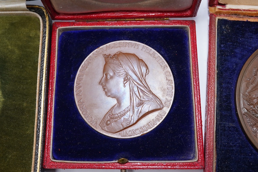 British commemorative medals, Victoria to George VI